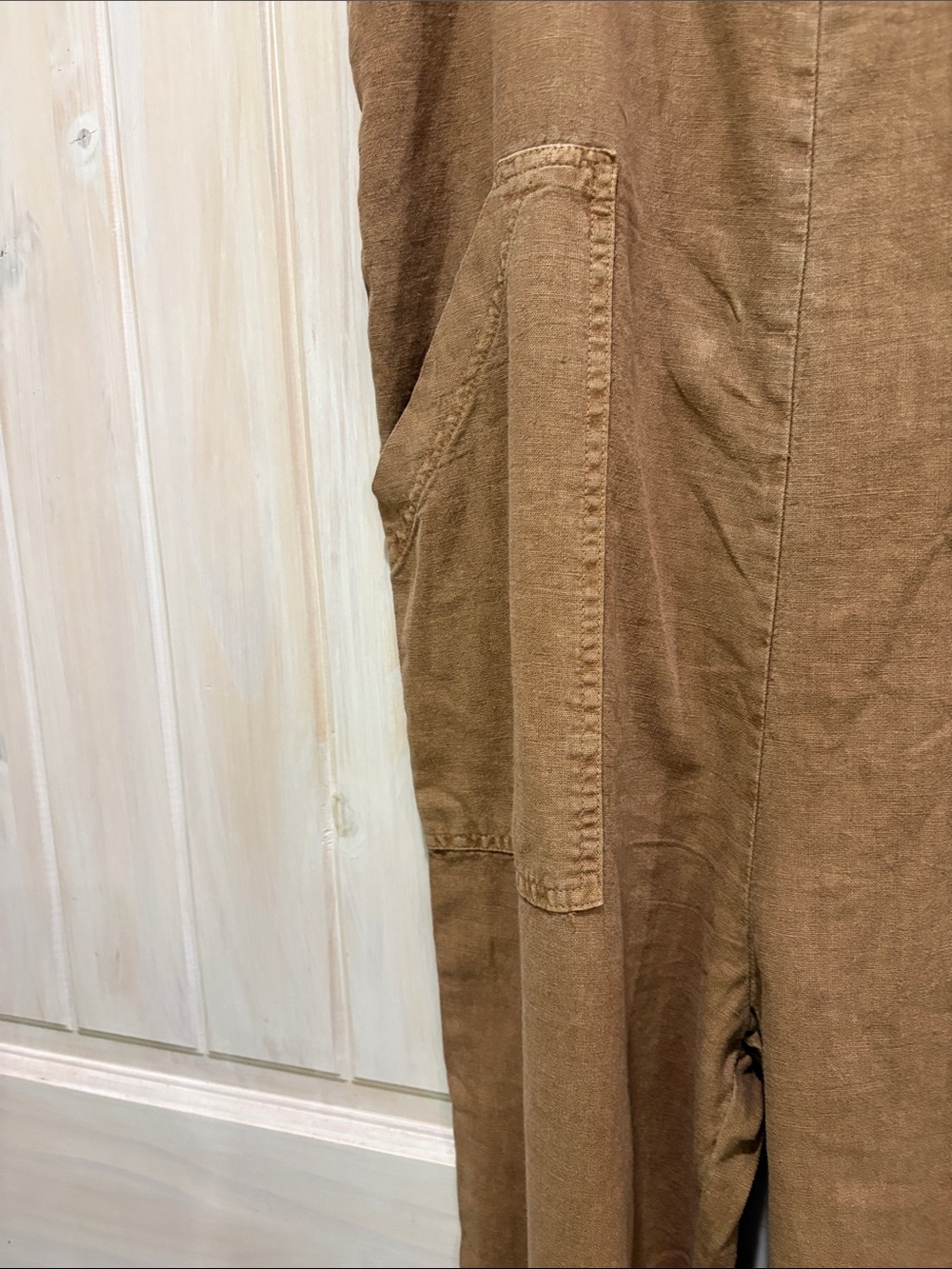 Universal Thread Brown Wide-Leg Utility Jumpsuit - Picture 2 of 4